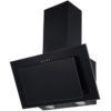 Витяжка для кухні чорна скляна