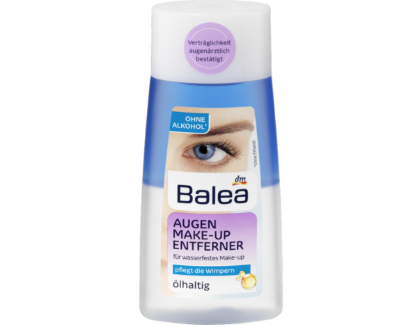 Рідина для зняття макіяжу з очей Balea Augen Make-up Entferner WaterproofРідина для зняття макіяжу з очей Balea Augen Make-up Entferner Waterproof