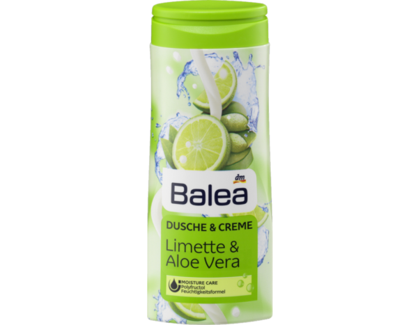 душ-крем Лайм та Алоє Balea Dusche&Creme Limette & Aloe Vera