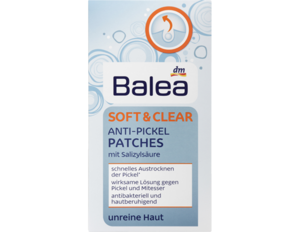 пластири від прищів та подразненої шкіри Balea Soft & Clear Anti-Pickel Patchesпластири від прищів та подразненої шкіри Balea Soft & Clearпластири від прищів та подразненої шкіри Balea Soft & Clearпластири від прищів та подразненої шкіри Balea Soft & Clear