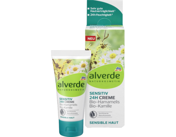 денний крем для чутливої ​​шкіри Alverde Sensitiv Tagescreme Hamamelisденний крем для чутливої ​​шкіри Alverde Sensitivденний крем для чутливої ​​шкіри Alverde Sensitivденний крем для чутливої ​​шкіри Alverde Sensitiv