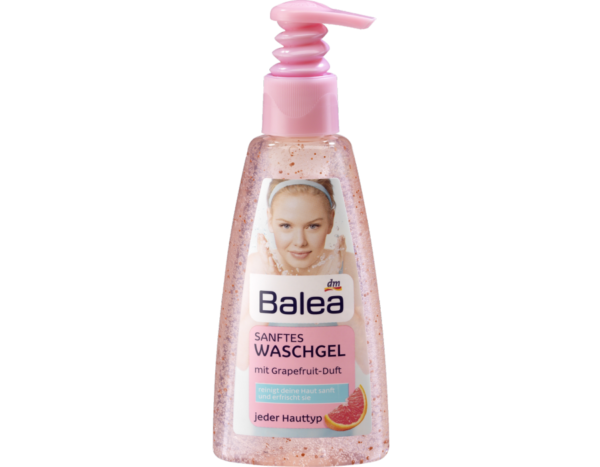 очищаючий пілінг для вмивання Balea Waschcreme Sanfte