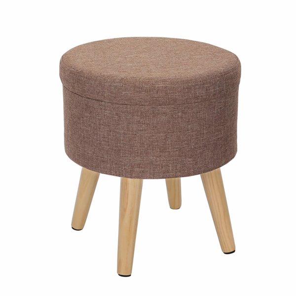 Стілець з місцем для зберігання SH08 (Коричневий 2)Стілець з місцем для зберігання SH08 (Коричневий 2)