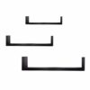 Набір із 3 настінних полиць RG9311 ЧорнийНабір із 3 настінних полиць RG9311 ЧорнийНабір із 3 настінних полиць RG9311 ЧорнийНабір із 3 настінних полиць RG9311 Чорний