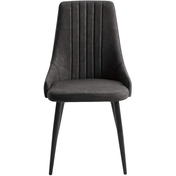 Стілець зі штучної шкіри BH183 (Чорний)Стілець зі штучної шкіри BH183 (Чорний)