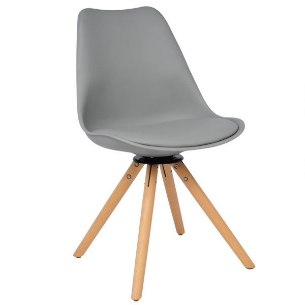 Стільці із пластику BH57 (Сірий) Стільці із пластику BH57 (Сірий)