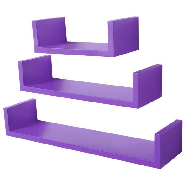Набір із 3 настінних полиць RG9239 ФіолетовийНабір із 3 настінних полиць RG9239 ФіолетовийНабір із 3 настінних полиць RG9239 ФіолетовийНабір із 3 настінних полиць RG9239 Фіолетовий