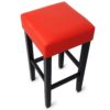 Барний стілець з дерева BH22 (Червоний)