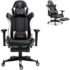 Геймерське крісло ігрове з підставкою для ніг, до 120кг навантаження, з 4D підлокітниками ts-bs5934