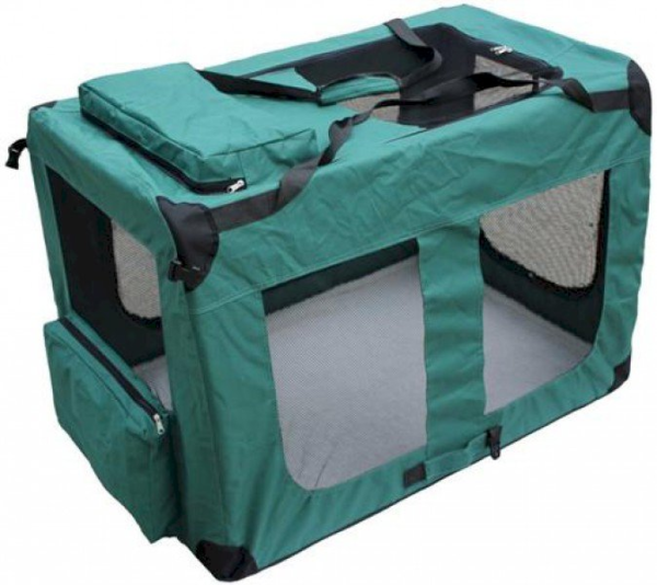 Переноска для собак XXXXL 122 x 79 x 79 см ЗеленийПереноска для собак XXXXL 122 x 79 x 79 см Зелений