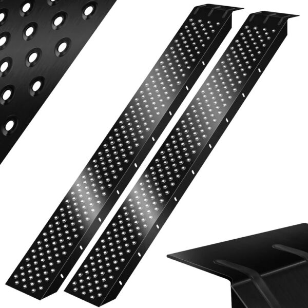 Завантажувальна рампа - пандус 2шт. - 160см 400кг чорна НімеччинаЗавантажувальна рампа - пандус 2шт. - 160см 400кг чорна Німеччина