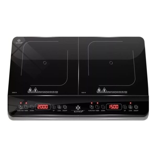 Індукційна плита поверхня 57см 2100 Вт 2-х конфорна KESSER Німеччина